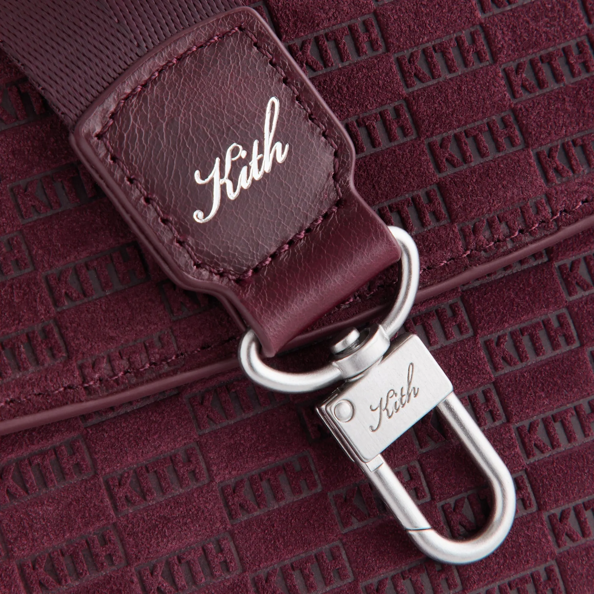 Sac enveloppe en daim Kith Monogram K20