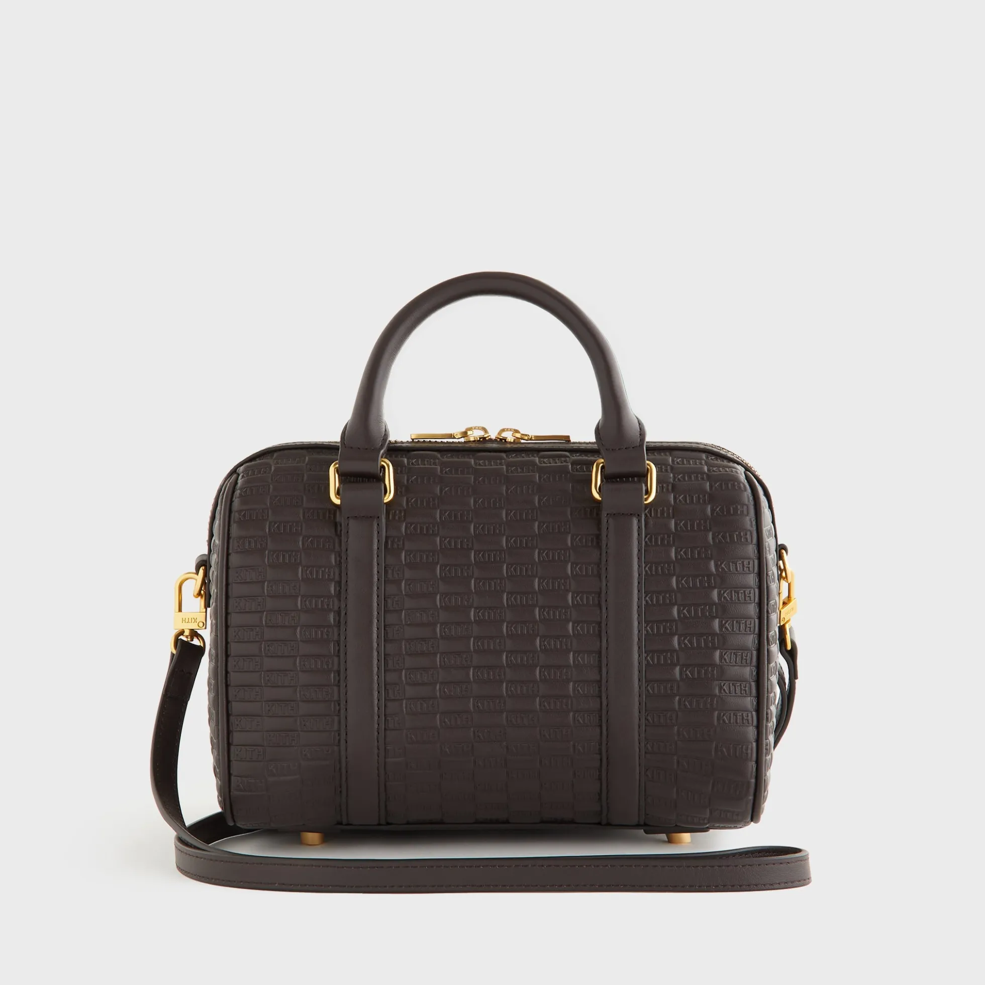 Sac Kith pour femme en cuir lisse monogrammé Harlowe
