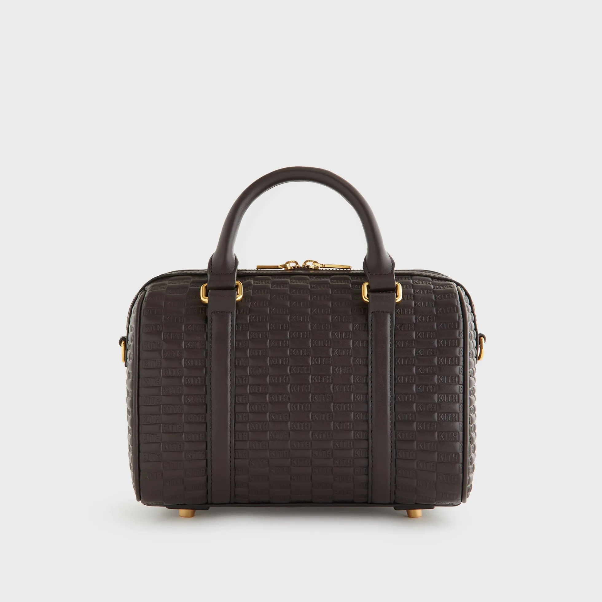 Sac Kith pour femme en cuir lisse monogrammé Harlowe