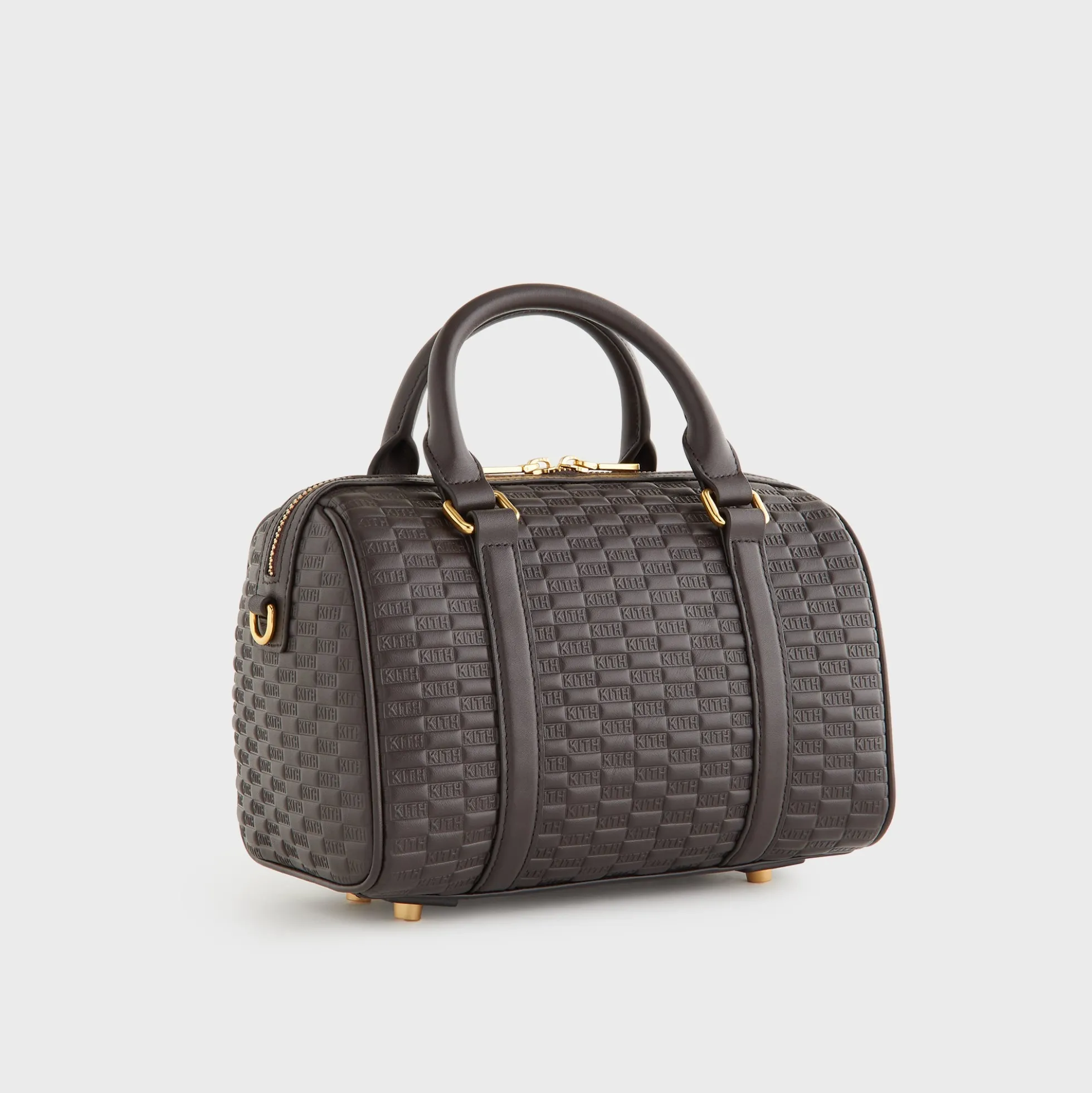 Sac Kith pour femme en cuir lisse monogrammé Harlowe