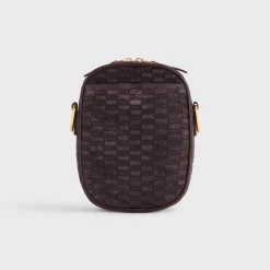 Sac passager Kith K15 en daim monogrammé