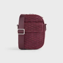 Sac passager Kith K15 en daim monogrammé