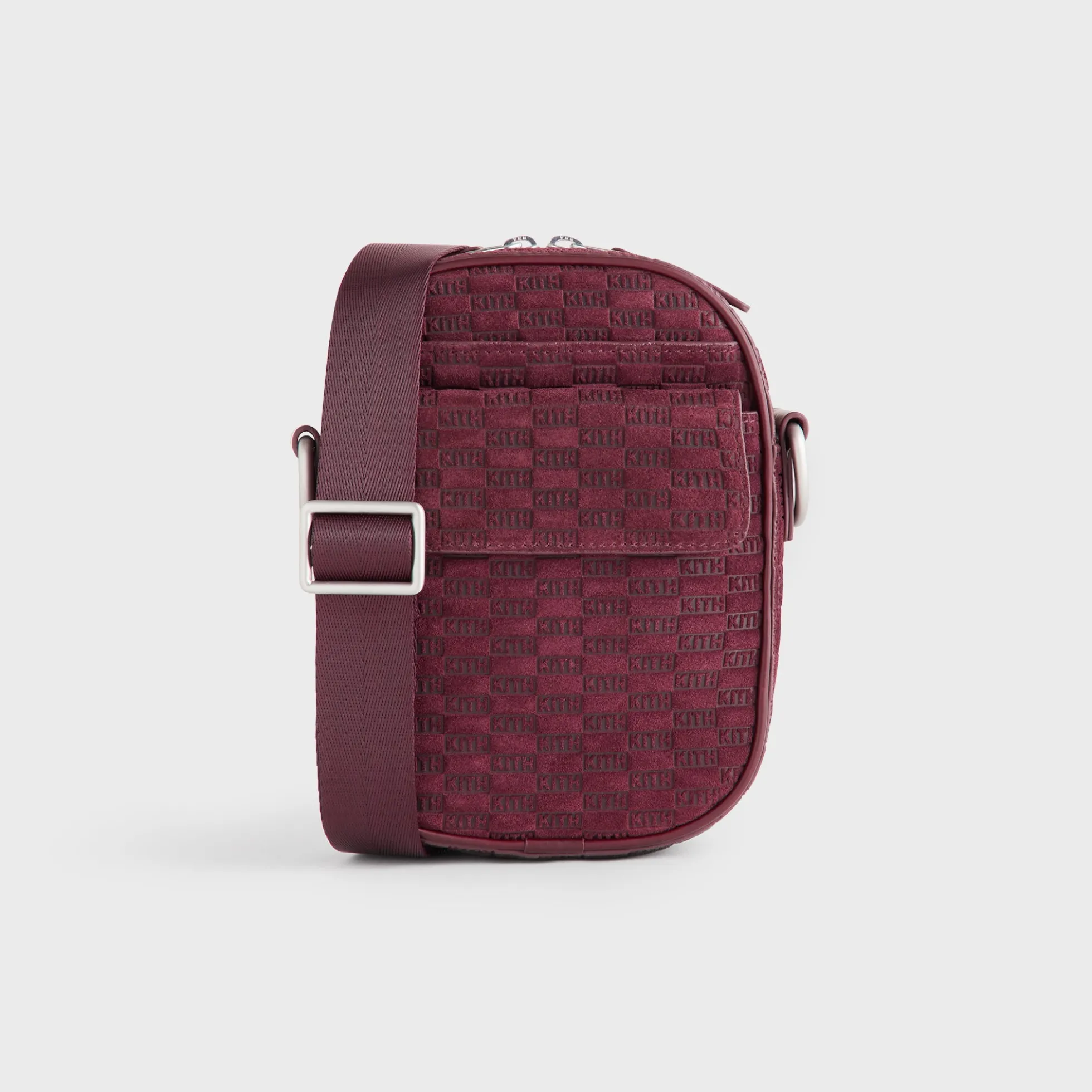 Sac passager Kith K15 en daim monogrammé