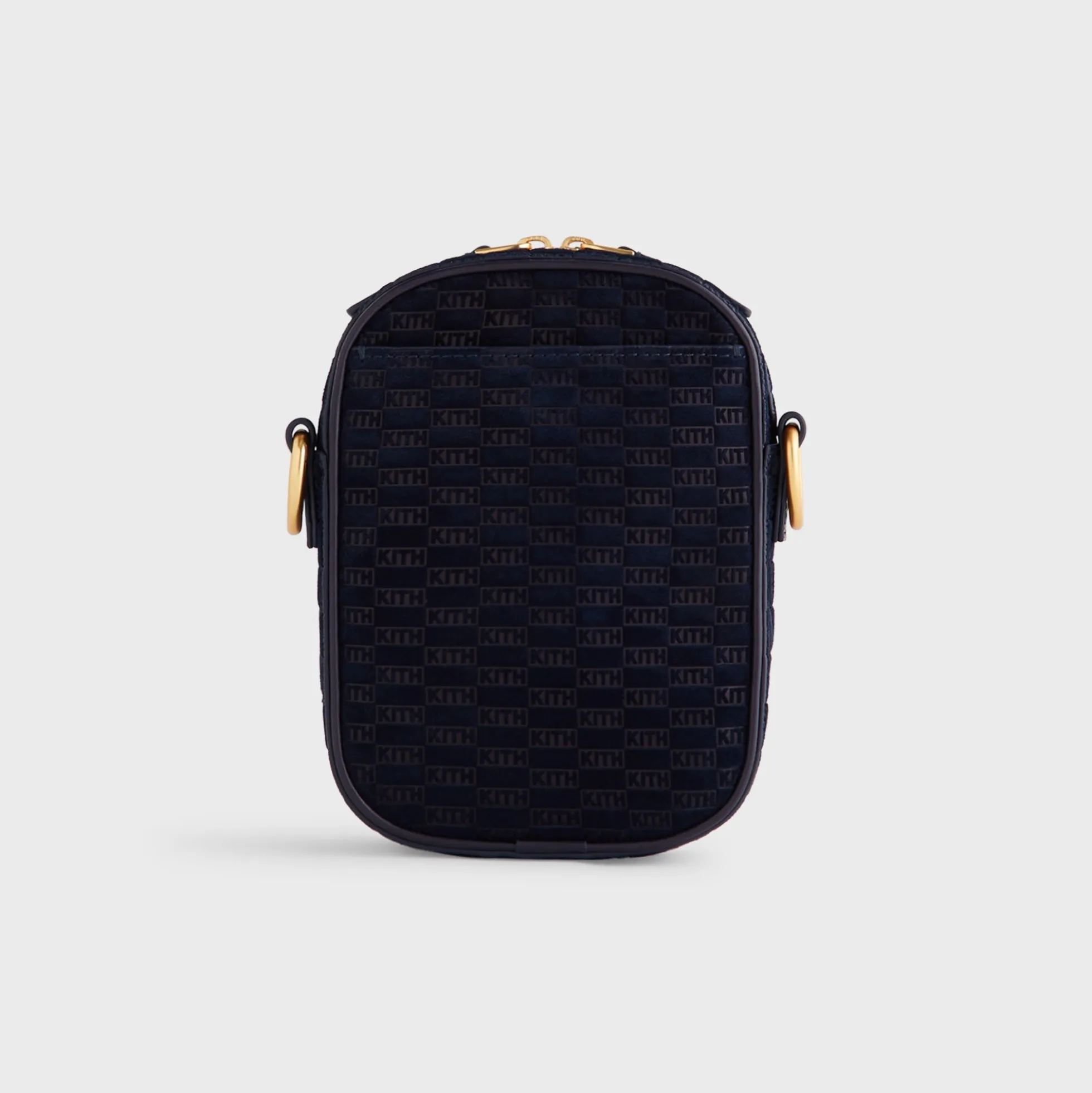 Sac passager Kith K15 en daim monogrammé