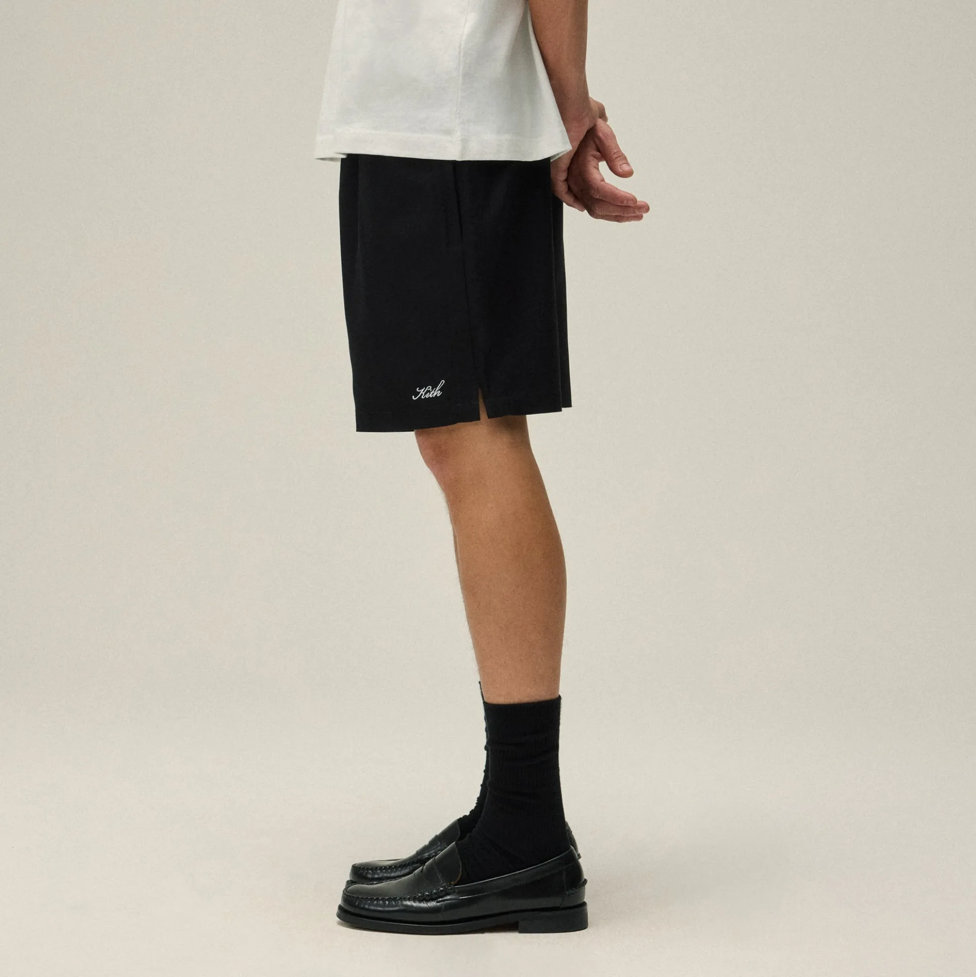Short actif en coton et soie Kith