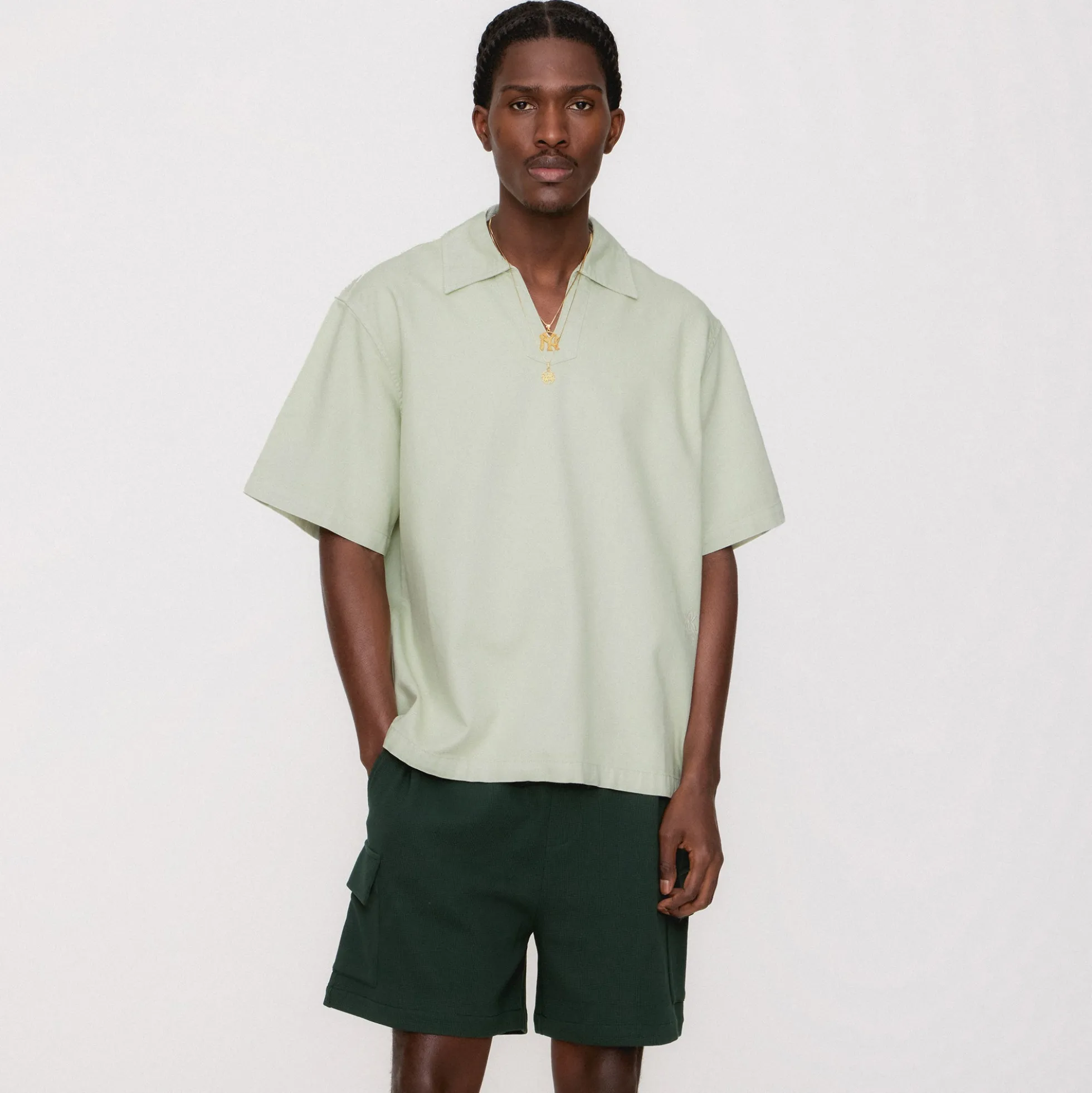 Short cargo Fairfax en micro-gaufre Kith