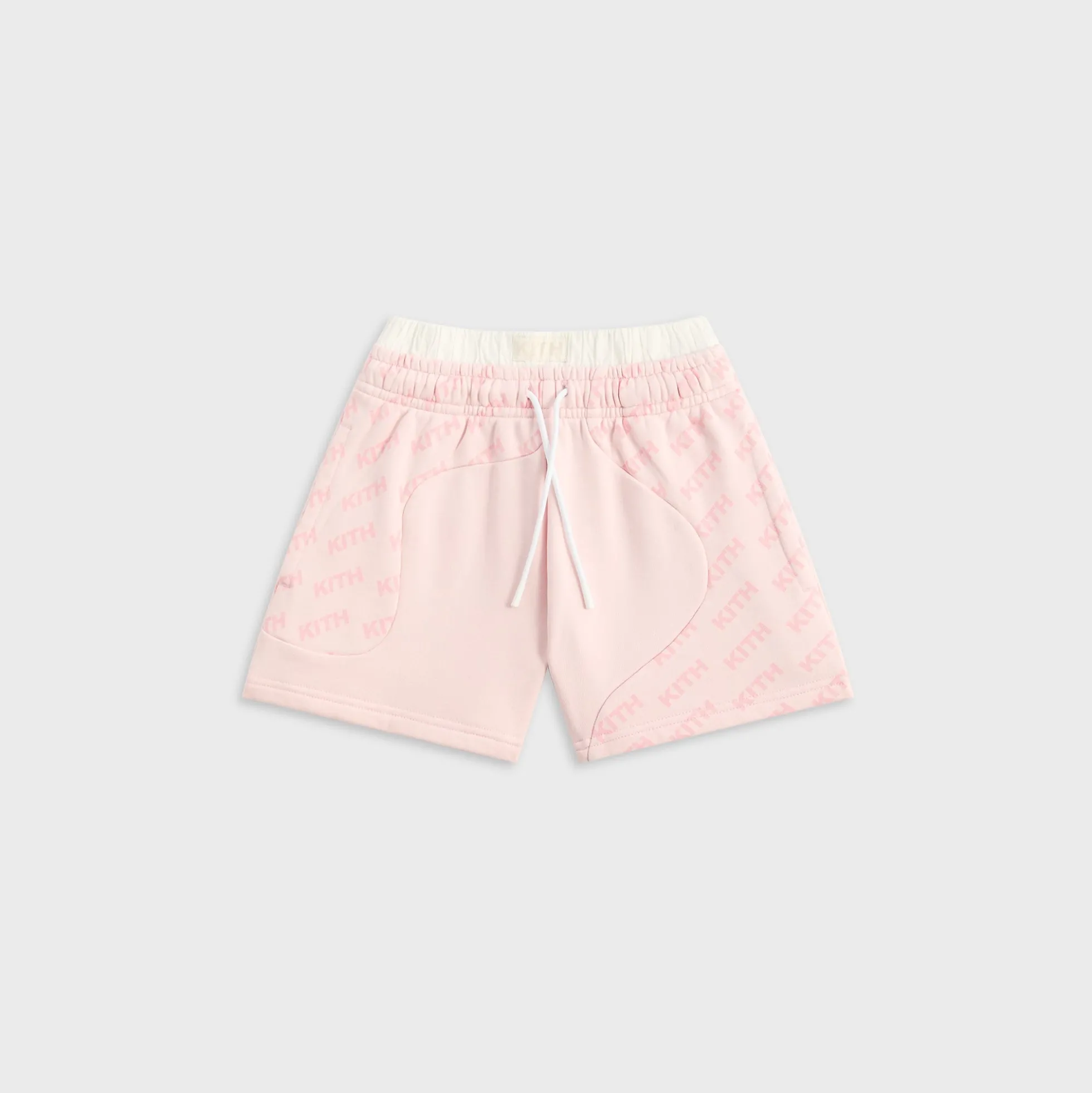 Short Kith Kids Michla à monogramme bloqué