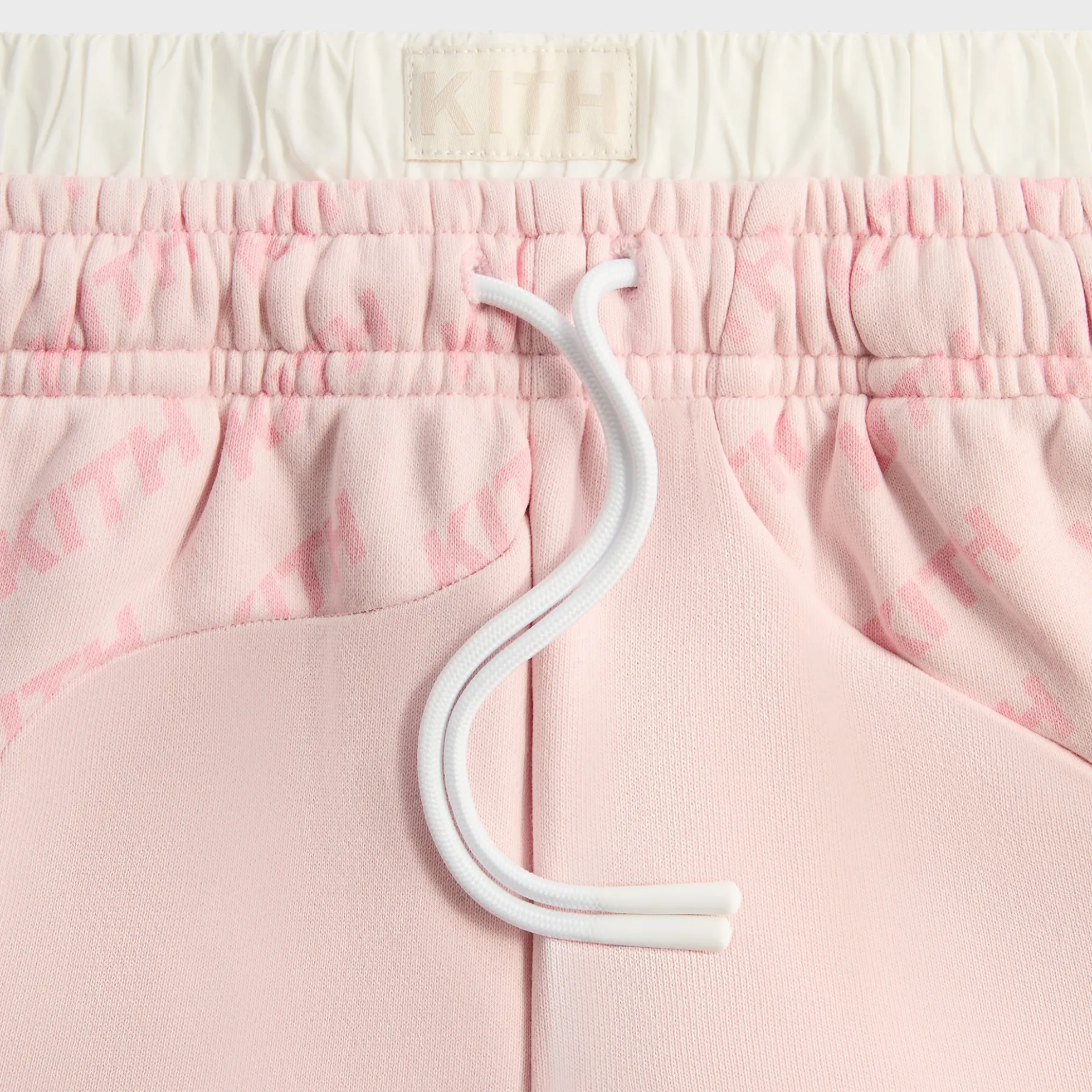 Short Kith Kids Michla à monogramme bloqué