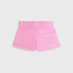 Short Kith Kids Sadie avec logo à coutures contrastées