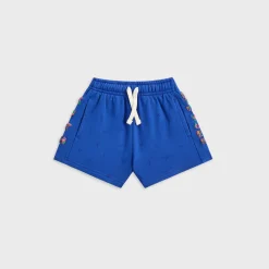 Short Liam en chenille monogrammée Kith Kids