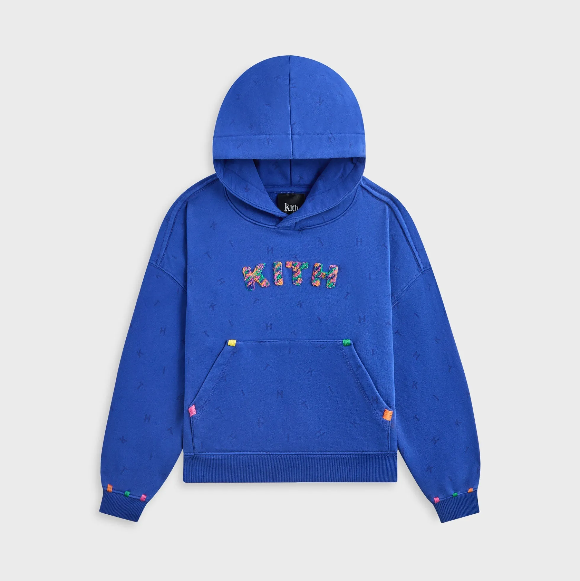 Sweat à capuche Kith Kids Monogram Chenille Nelson