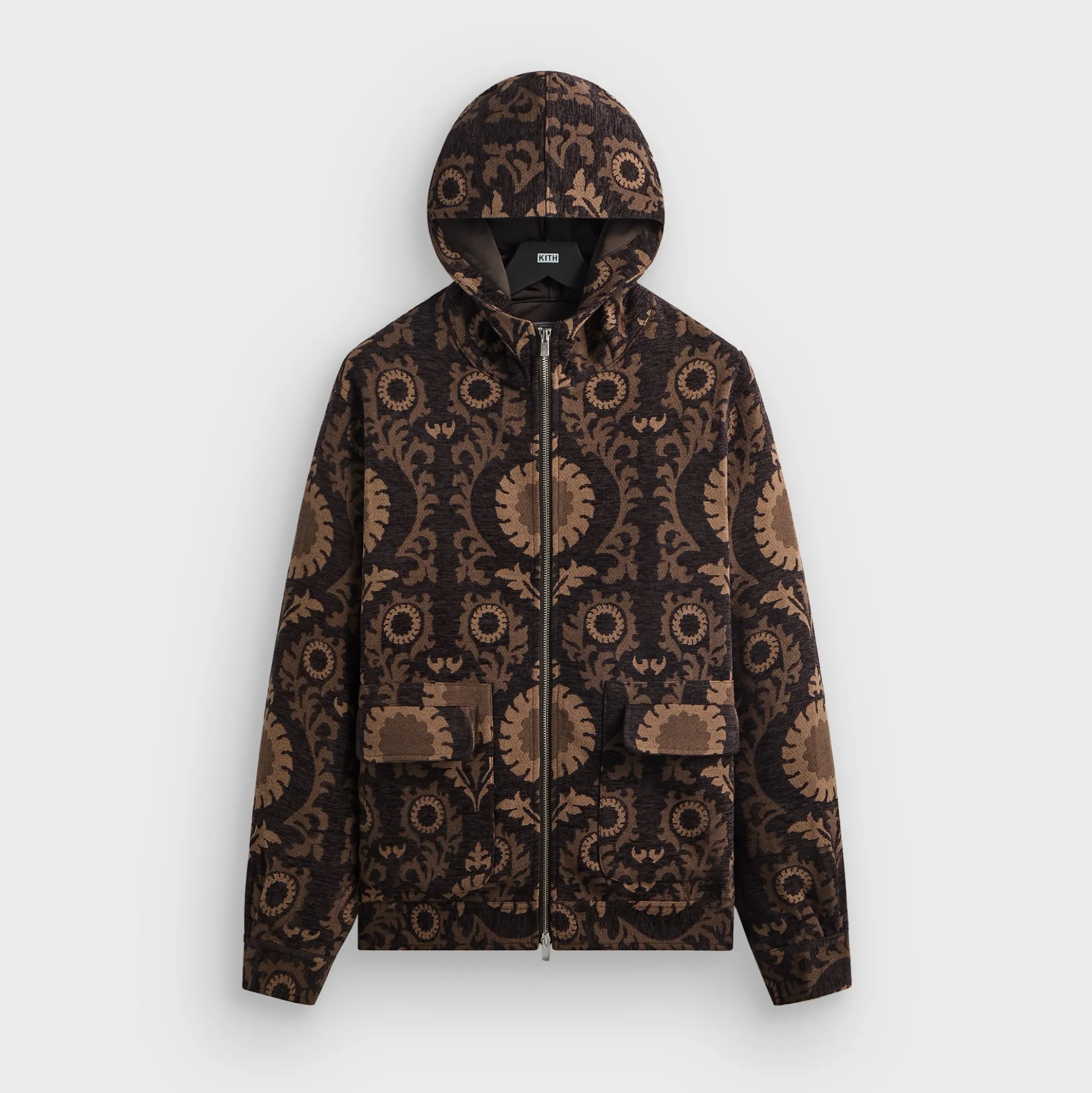 Sweat à capuche zippé Kith Chenille Tapestry Selfridge