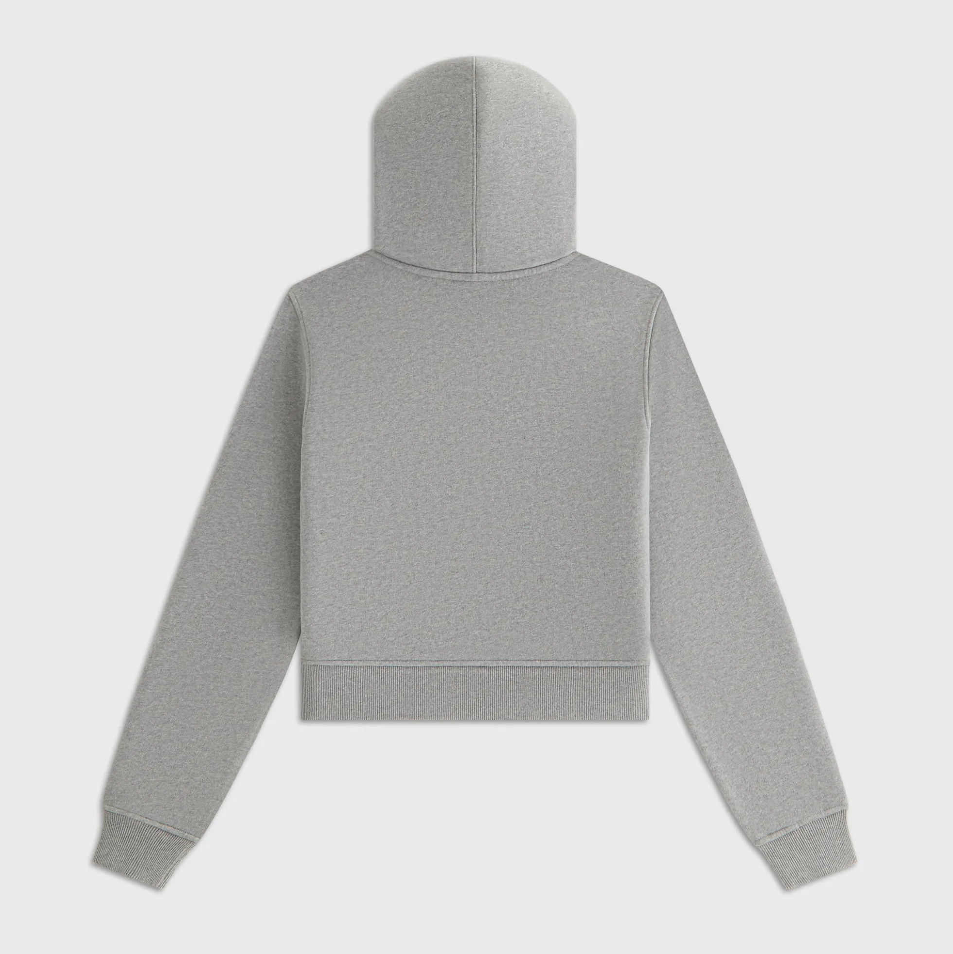 Sweat à capuche zippé Lisa for Kith pour femme, orné de dentelle brodée