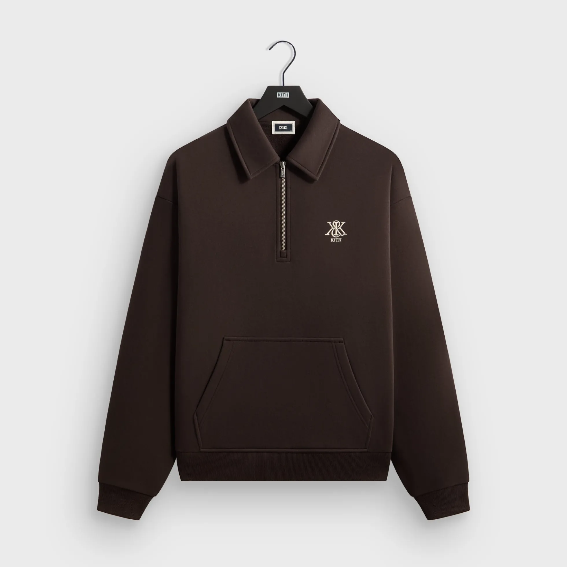 Sweat-shirt à col zippé Kith