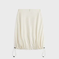 Technical Tailored Balloon Skirt