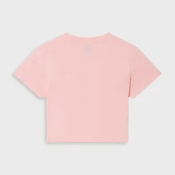 T-shirt court pour bébé avec logo Orchid