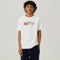 T-shirt graphique Kith Kids avec logo fantaisie