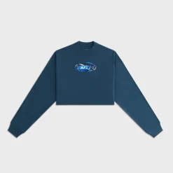 T-shirt Kith Femme Jasper Sapphire Logo