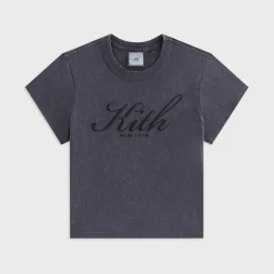 T-shirt Kith Femme Mulberry Script Vintage New York
