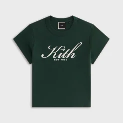 T-shirt Kith Femme Mulberry Script Vintage New York