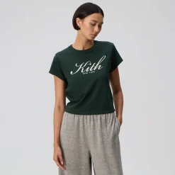 T-shirt Kith Femme Mulberry Script Vintage New York