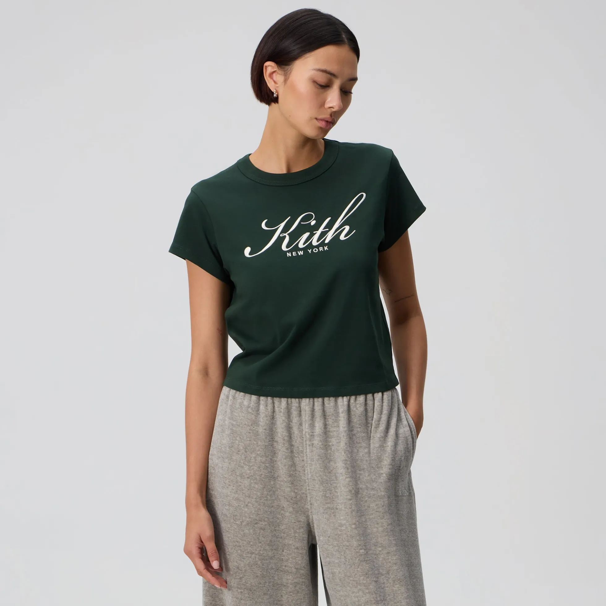 T-shirt Kith Femme Mulberry Script Vintage New York