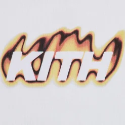 T-shirt Kith Kids Flame Vintage