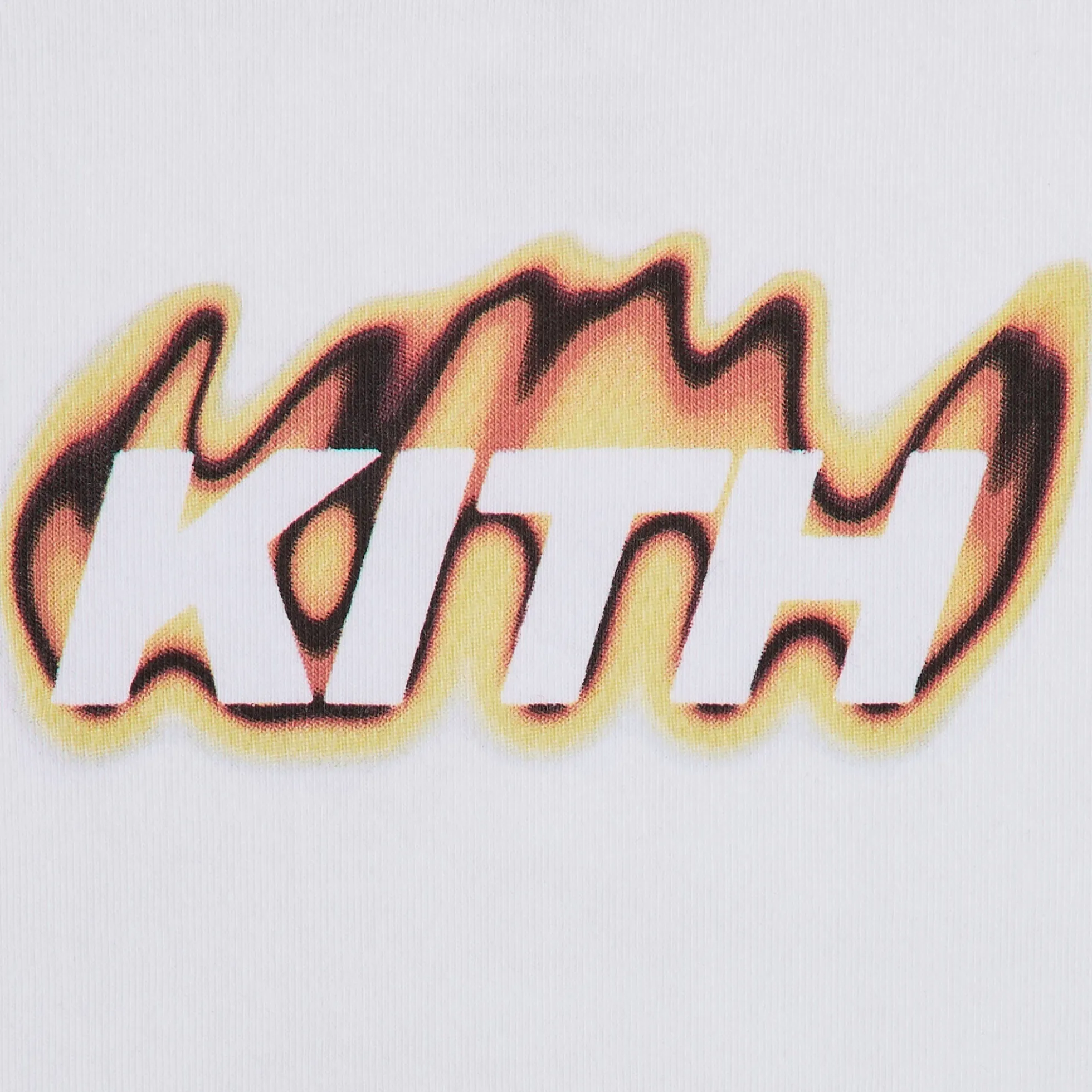 T-shirt Kith Kids Flame Vintage