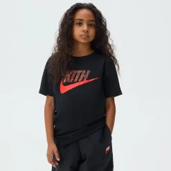 T-shirt Kith Kids pour Nike à motif léopard