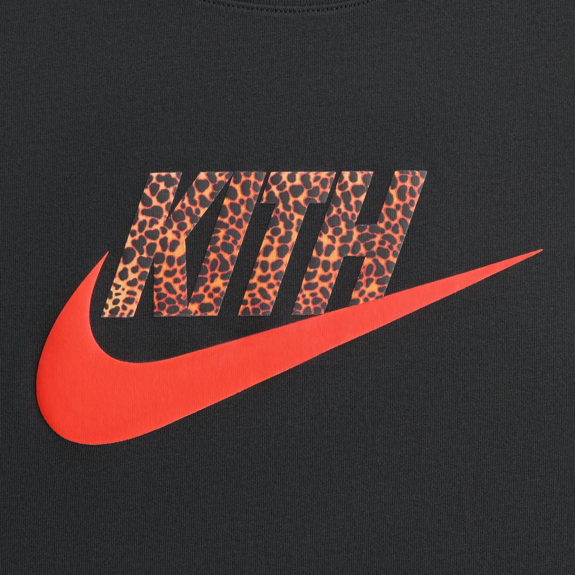 T-shirt Kith Kids pour Nike à motif léopard