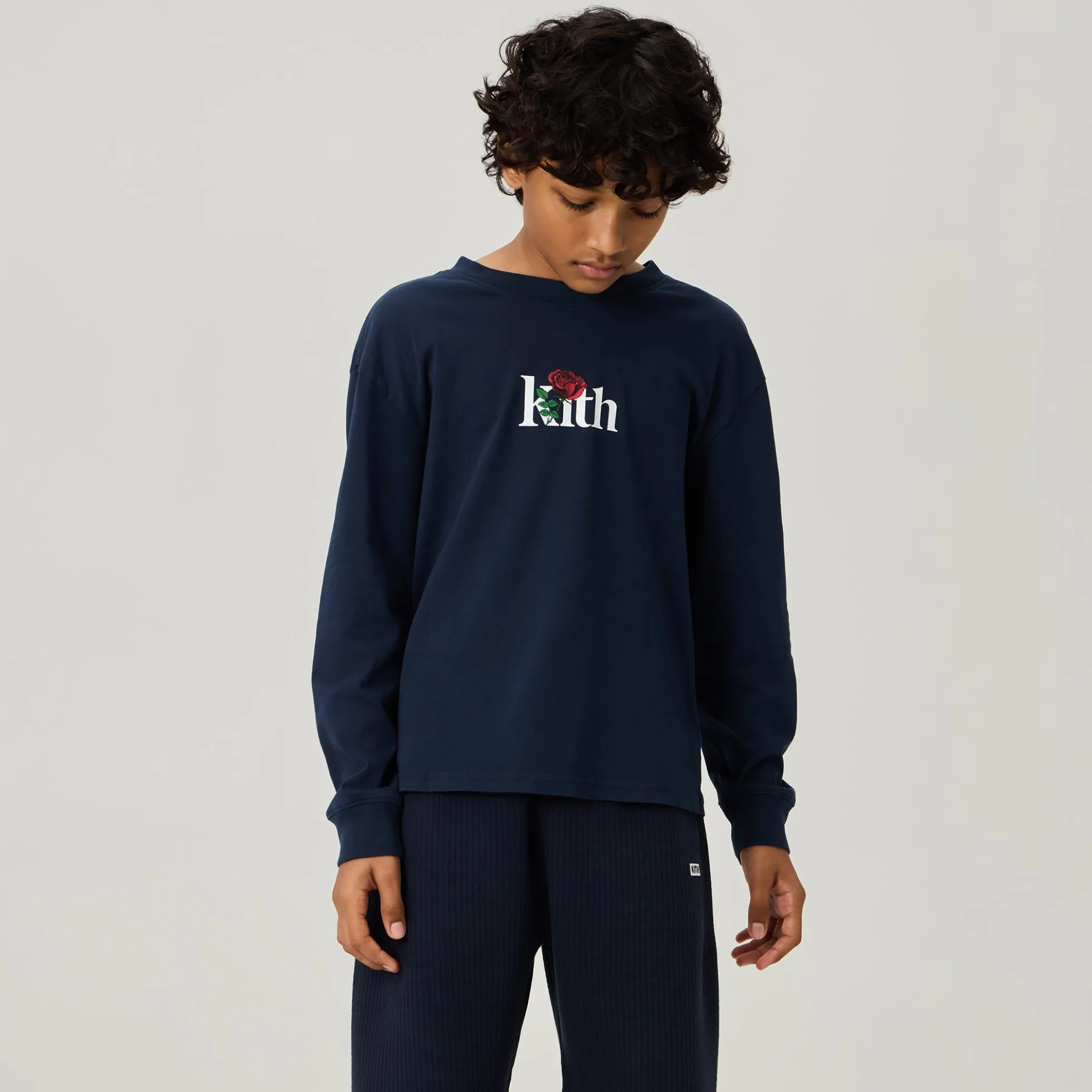 T-shirt Kith Kids Rose Serif