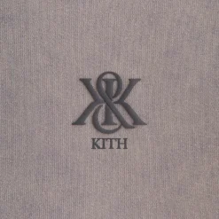 T-shirt Kith pour femme à col montant en daim vintage