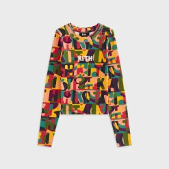 T-shirt à manches longues imprimé Mulberry III de Kith Kids