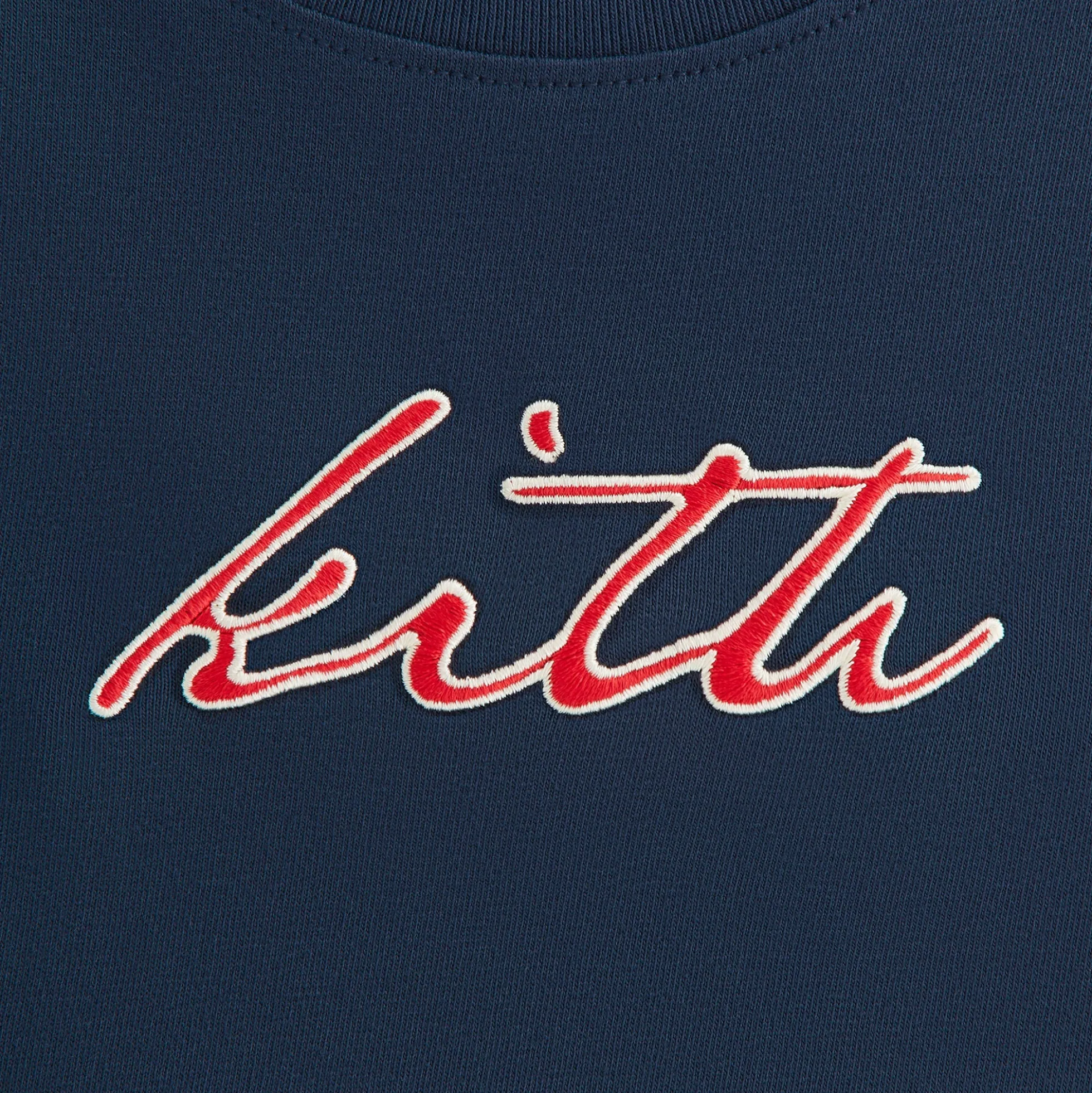 T-shirt à manches longues Kith Kids avec logo signature