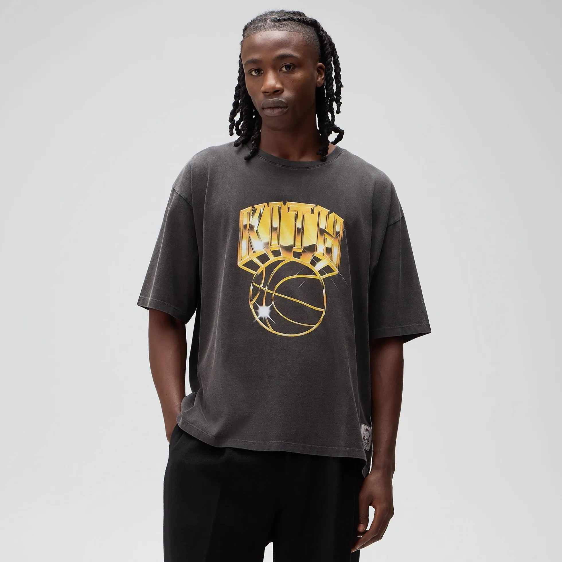 T-shirt vintage doré Jones de Kith pour les New York Knicks