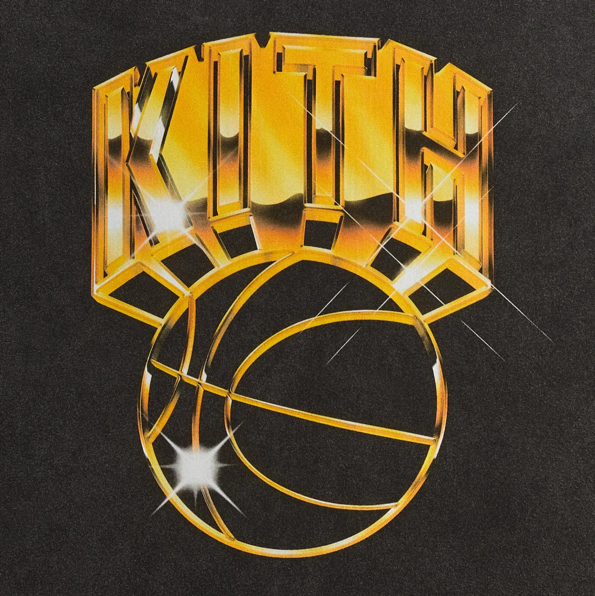 T-shirt vintage doré Jones de Kith pour les New York Knicks