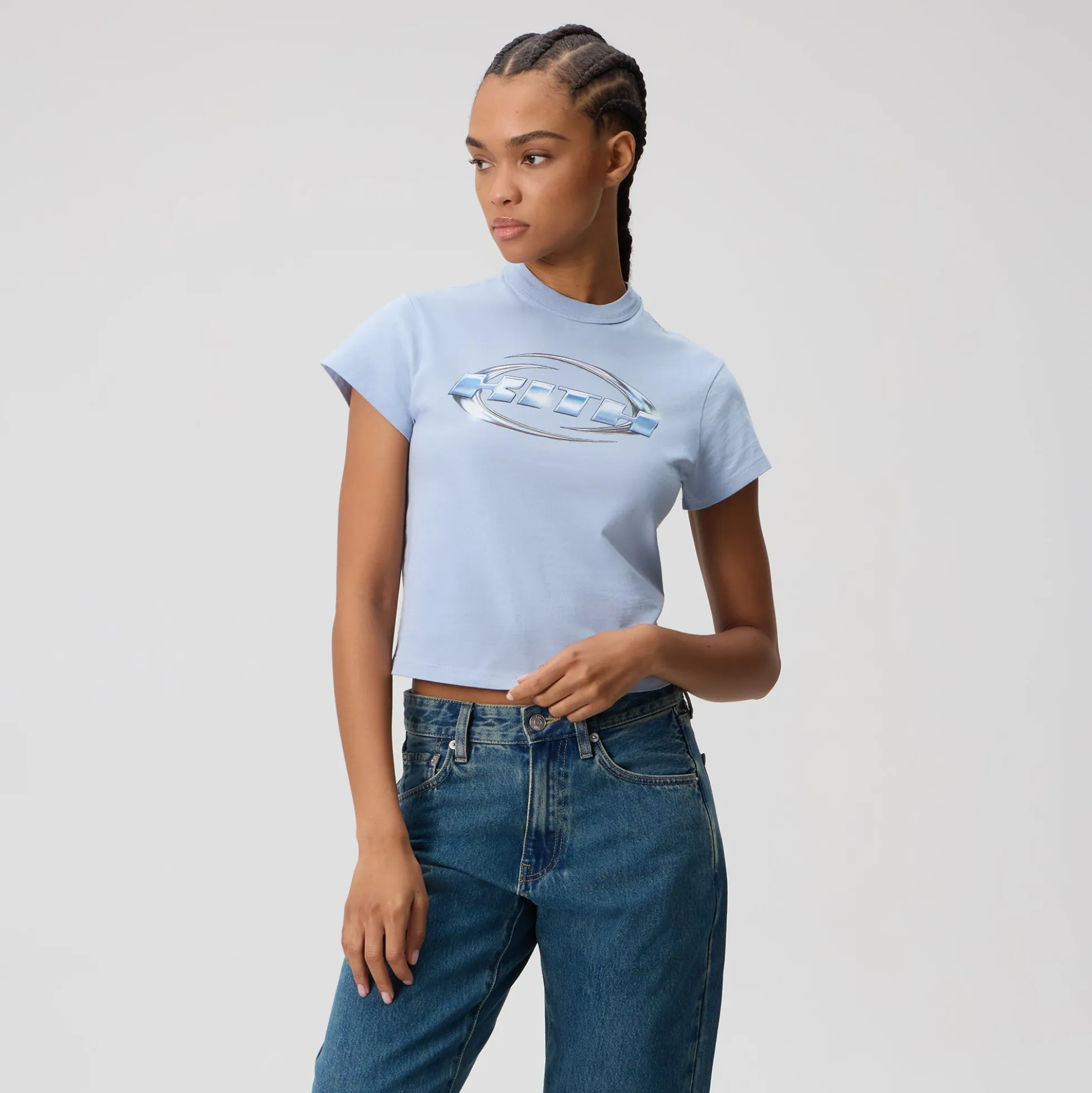 T-shirt vintage Kith pour femme Mulberry Chroma