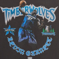T-shirt vintage Kith pour Kevin Garnett, All-Star NBA des Minnesota Timberwolves