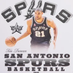 T-shirt vintage Kith pour la star NBA des San Antonio Spurs, Tim Duncan