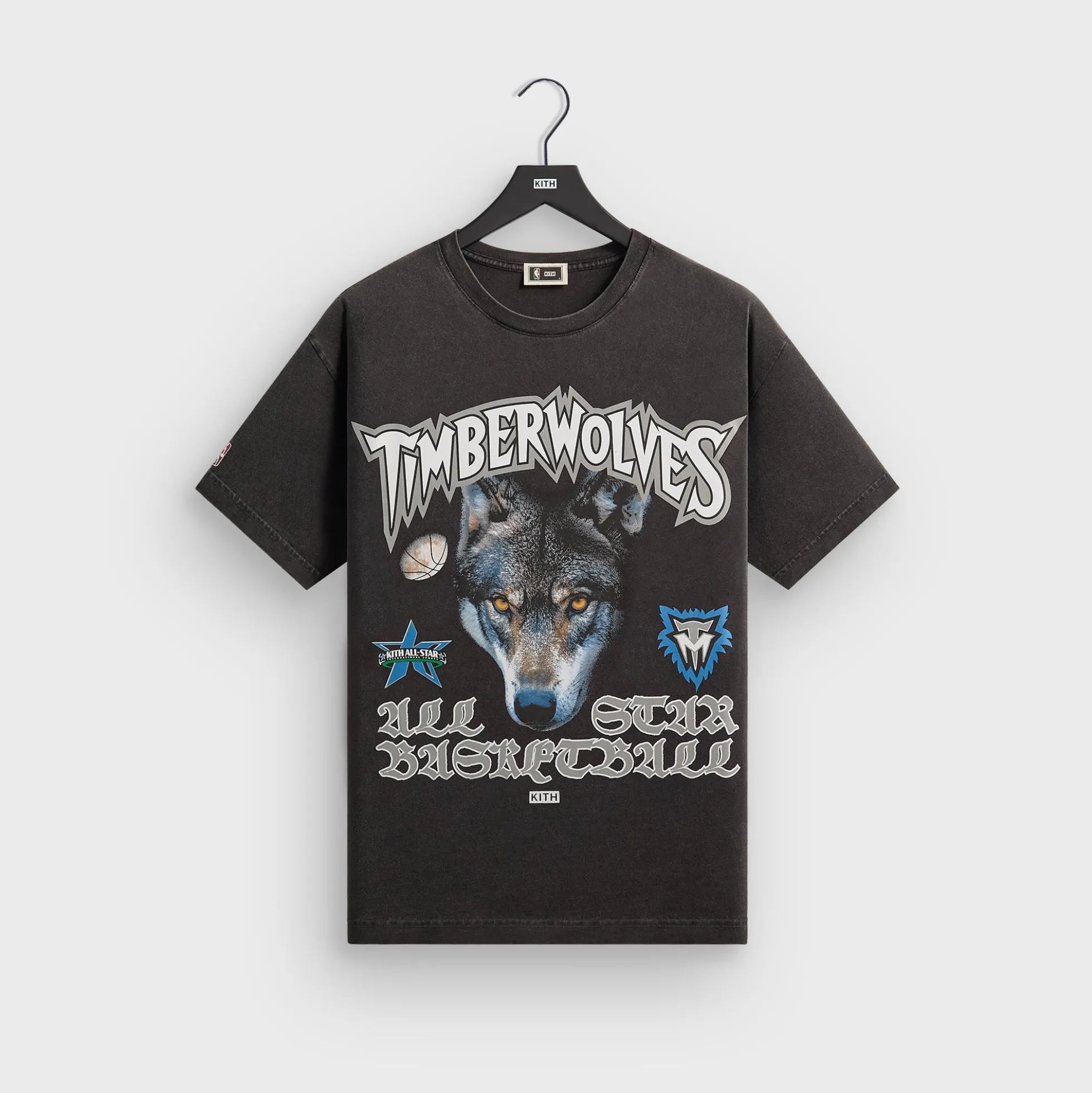T-shirt vintage Kith pour NBA All-Star Minnesota Timberwolves