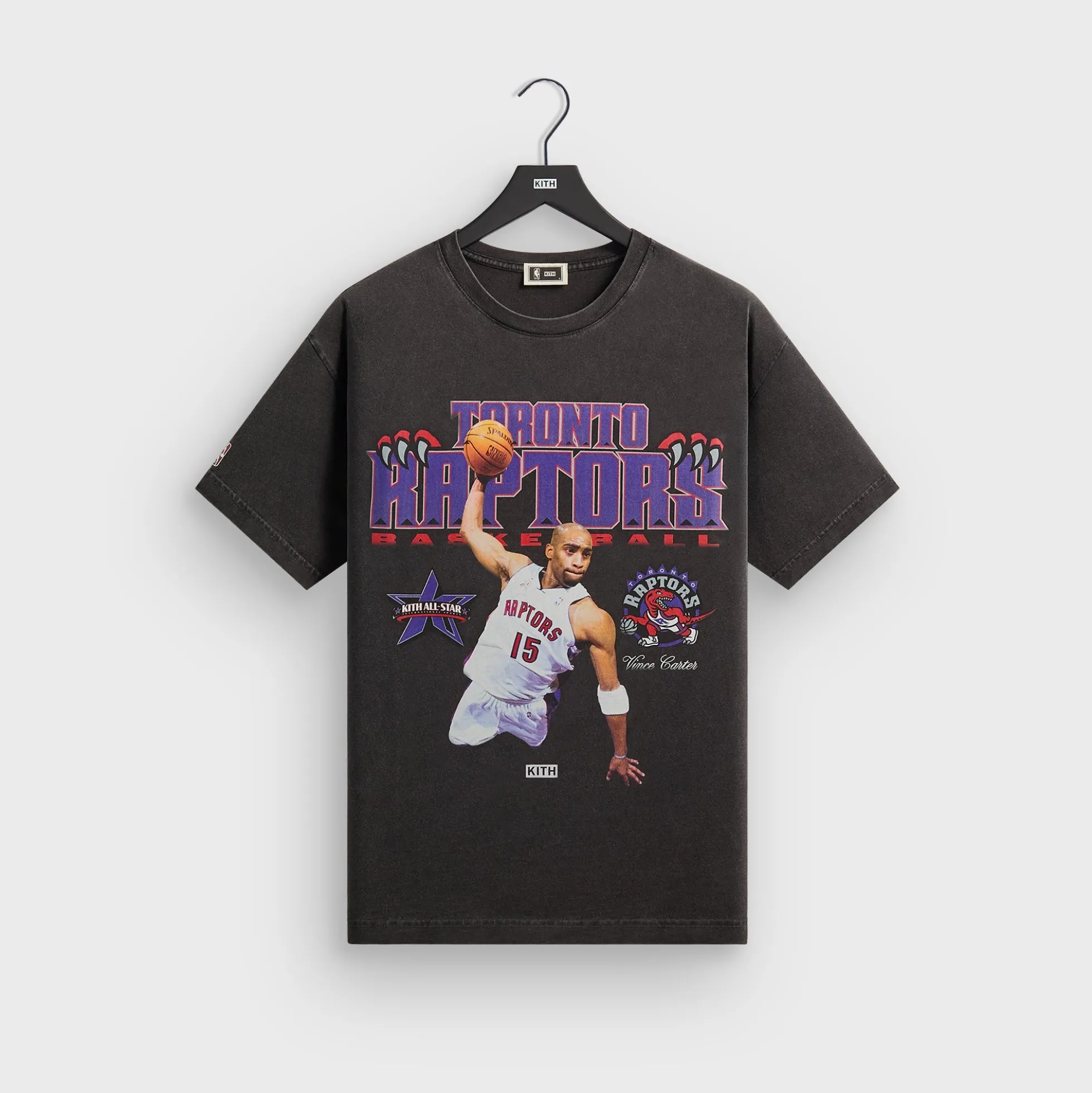 T-shirt vintage Kith pour Vince Carter, All-Star NBA des Raptors de Toronto