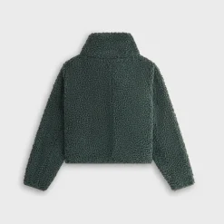 Veste asymétrique Kith Helia Sherpa pour femme