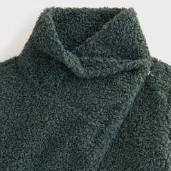 Veste asymétrique Kith Helia Sherpa pour femme