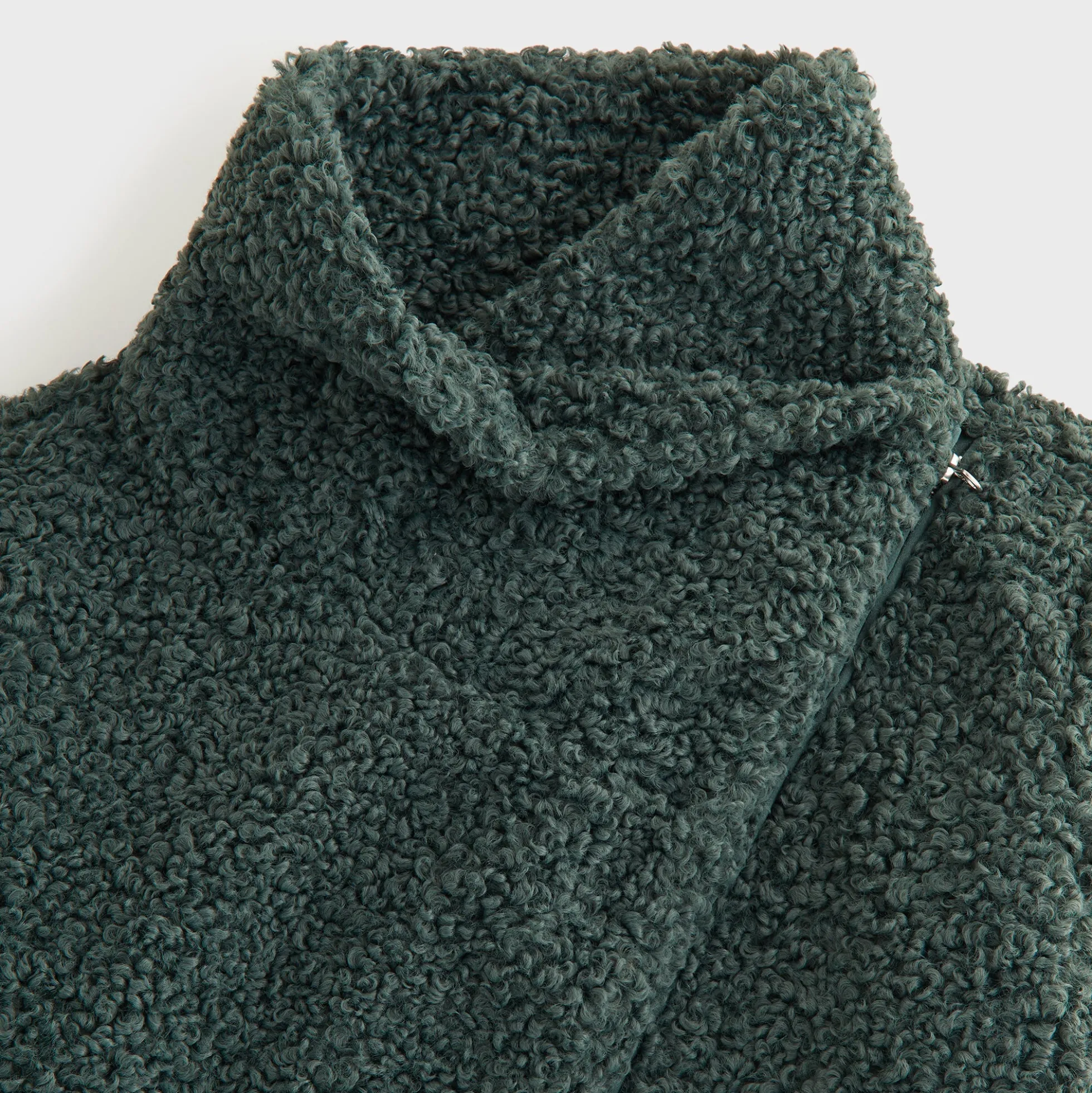 Veste asymétrique Kith Helia Sherpa pour femme