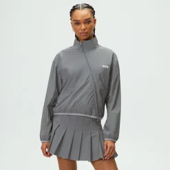 Veste asymétrique réfléchissante Kith Akari pour femme