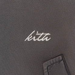 Veste bomber courte en daim Loren pour femme de Kith