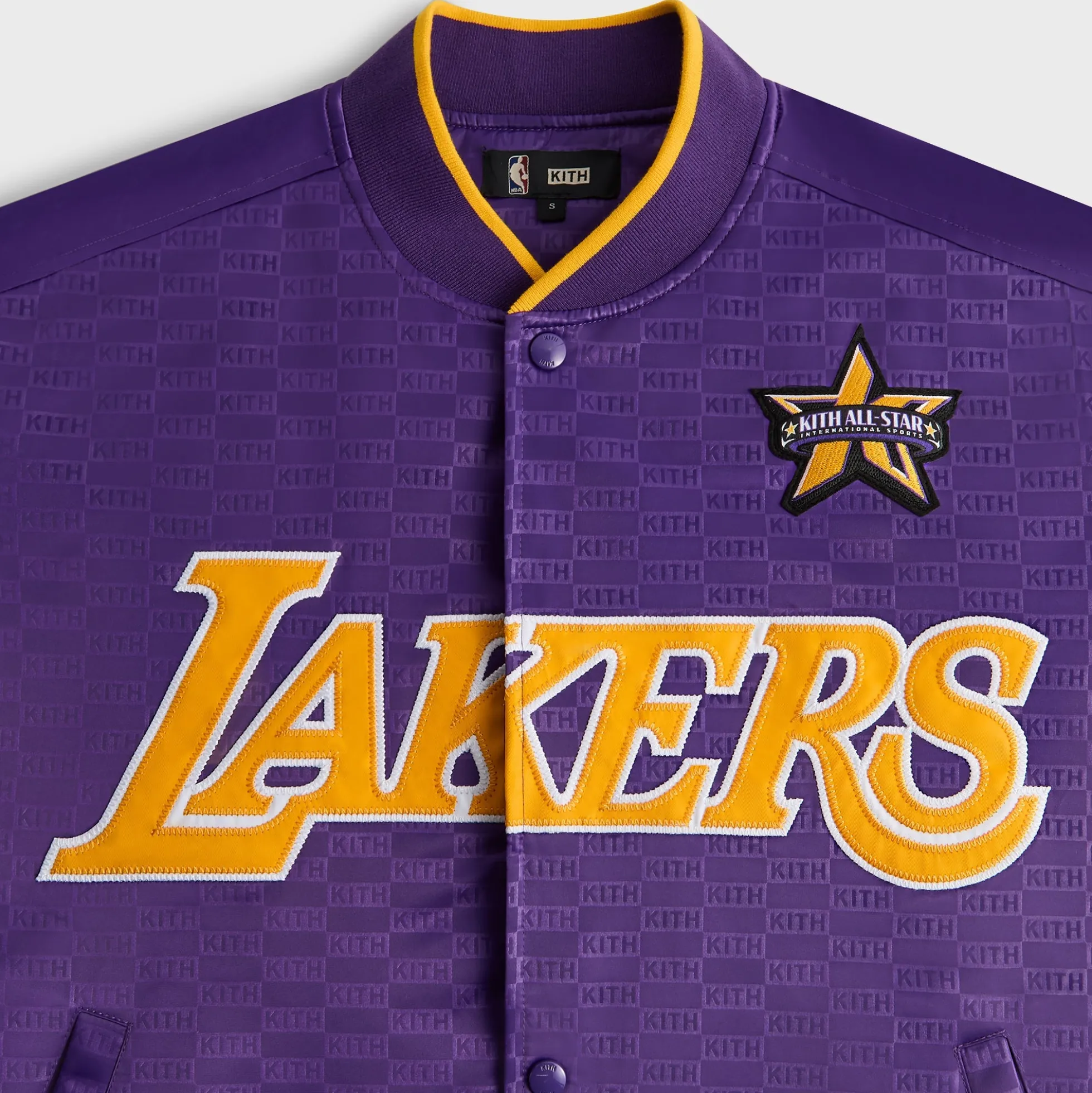 Veste bomber Kith pour NBA All-Star Los Angeles Lakers
