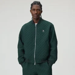 Veste bomber matelassée à carreaux Kith Check Avery