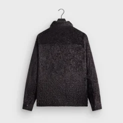 Veste-chemise Kith Ace en peau lainée