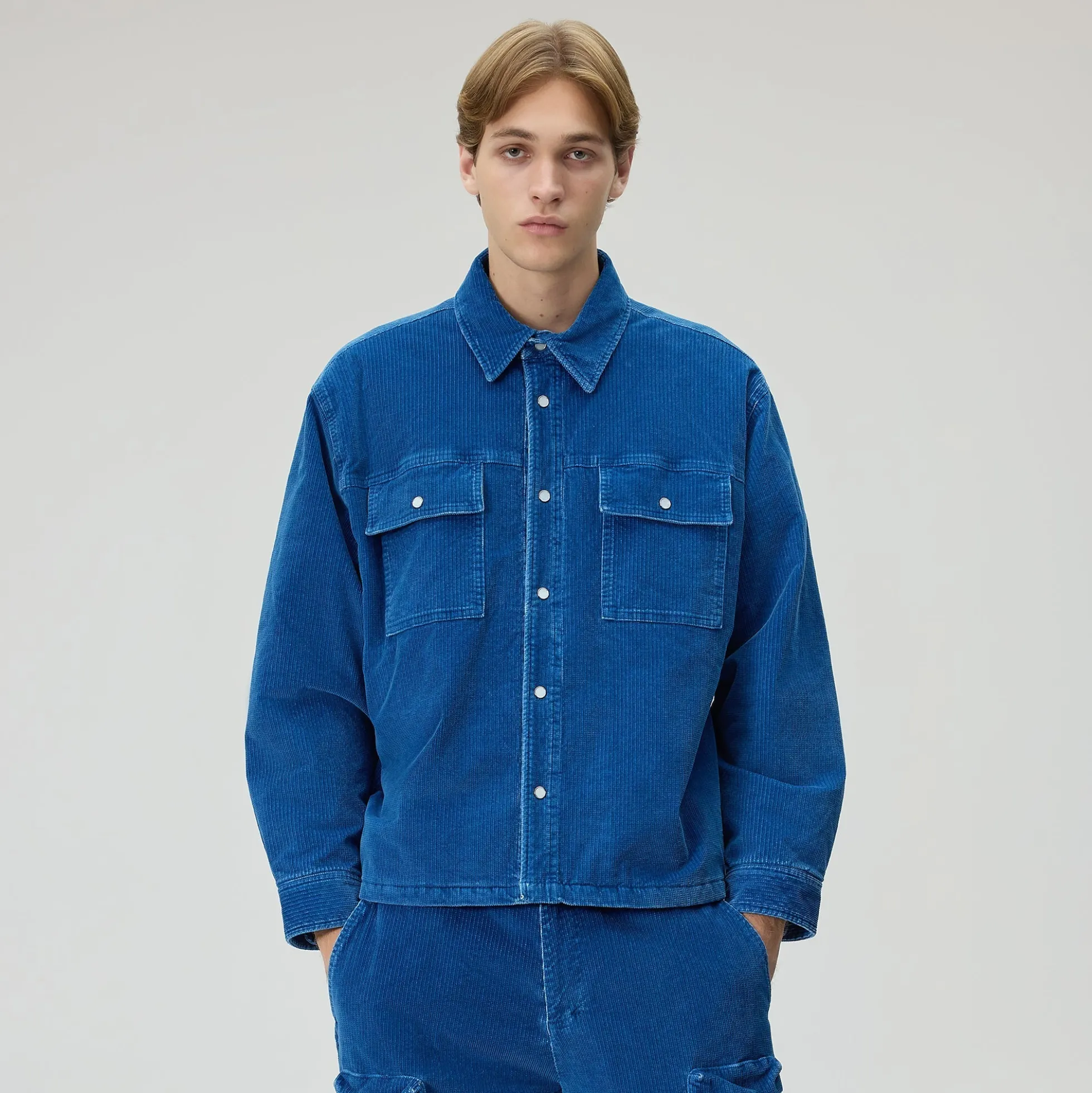 Veste-chemise Kith Indigo Cord Vintage Apollo